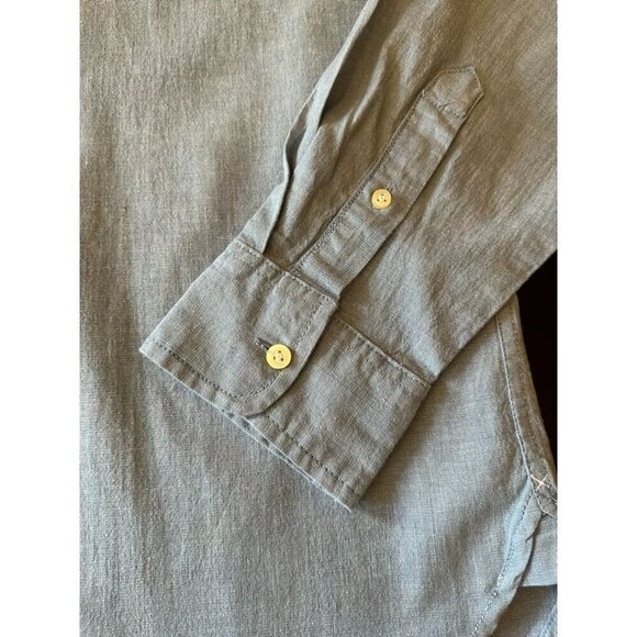 Jachs MFG Heritage Chambray Classic Workwear Button-Up Shirt - Picture 3 of 6